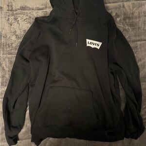 Levi's Classic Black Hoodie Mens XL